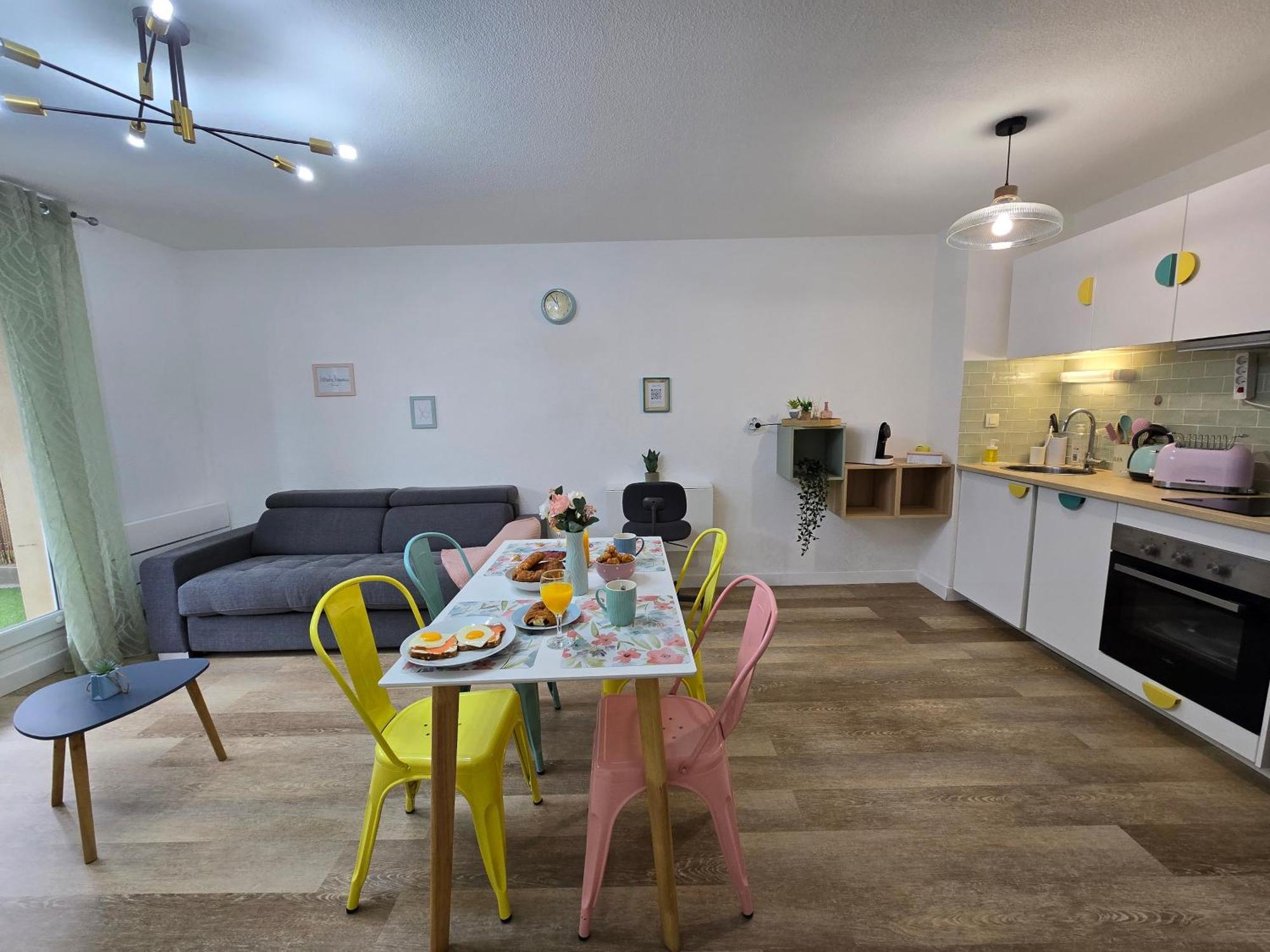 Marshmallow Proche Aeroport, Airbus Et Zenith Appartement *